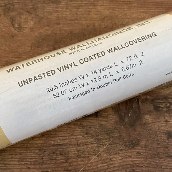 Waterhouse Wallhangings Wallpaper Double Roll Kensington Gardens Floral Columns - Picture 6 of 12